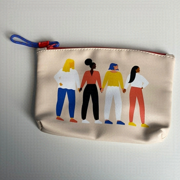 🎉3/$30🎉 IPSY Women empowering makeup bag - Picture 1 of 3
